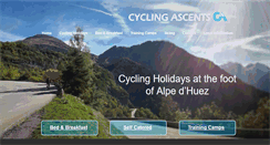 Desktop Screenshot of cyclingascents.com